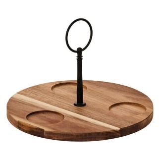 Service apéritif 4pcs blanc