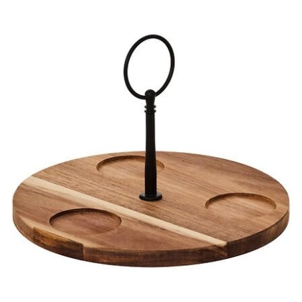 Service apéritif 4pcs blanc