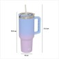Mug isotherme Tie'n Dye 1,2 l bleu