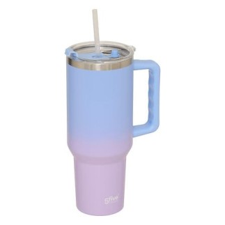 Mug isotherme Tie'n Dye 1,2 l bleu
