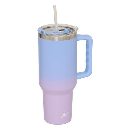 Mug isotherme Tie'n Dye 1,2 l bleu