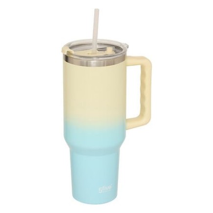 Mug isotherme Tie'n Dye 1,2 l jaune