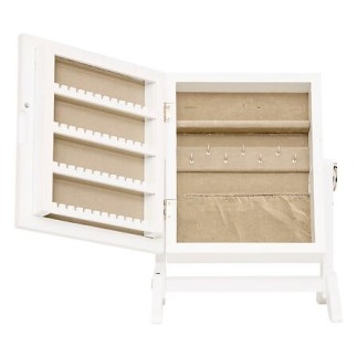 Armoire à bijoux Chéri blanc