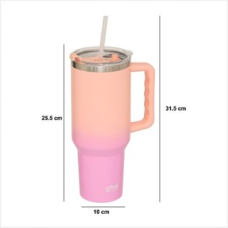 Mug isotherme Tie'n Dye 1,2 l orange