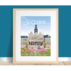 Affiche Saint-Quentin -...
