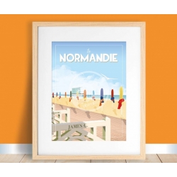 Affiche La Normandie