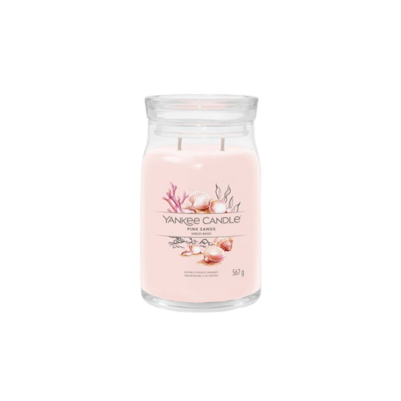 GRANDE BOUGIE SABLES ROSES SIGNATURE YANKEE CANDLE