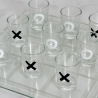 JEU A BOIRE TIC TAC TOE EN VERRE SHOT X9