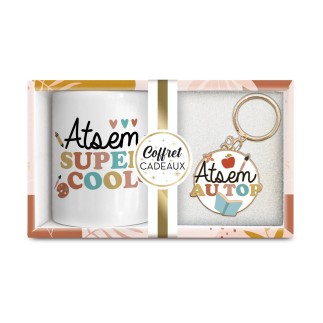 Coffret Mug Porte Clé "Atsem"