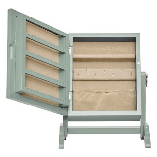 Armoire à bijoux Chéri bois vert