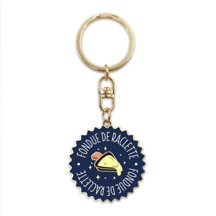 Porte Clé "Fondue De Raclette"
