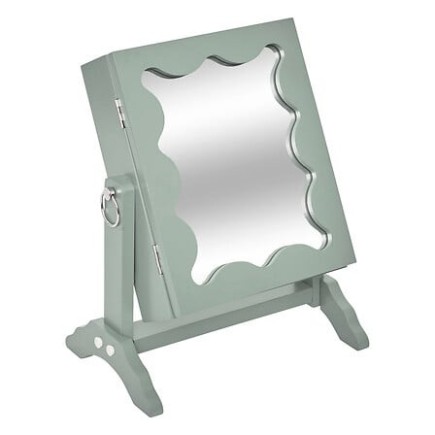 Armoire à bijoux Chéri bois vert