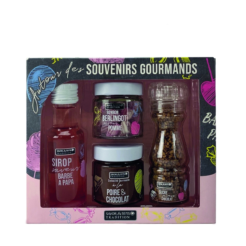 Coffret autour des Souvenirs Gourmands