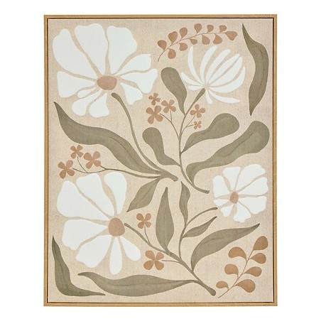 Toile fleur Esmée 40x50cm