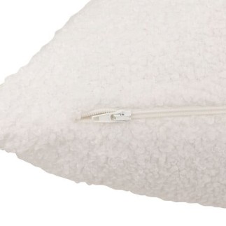 Coussin bouclette Scott 40 x 40 cm polyester motif chien chambre d'enfant garçon