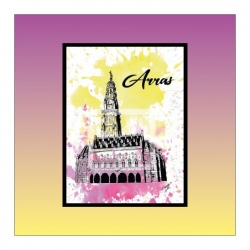 Affiche Arras - Le Beffroi