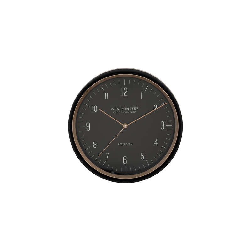 Horloge Sven 29 cm noire