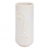 Vase forme visage Soleya céramique 25 cm