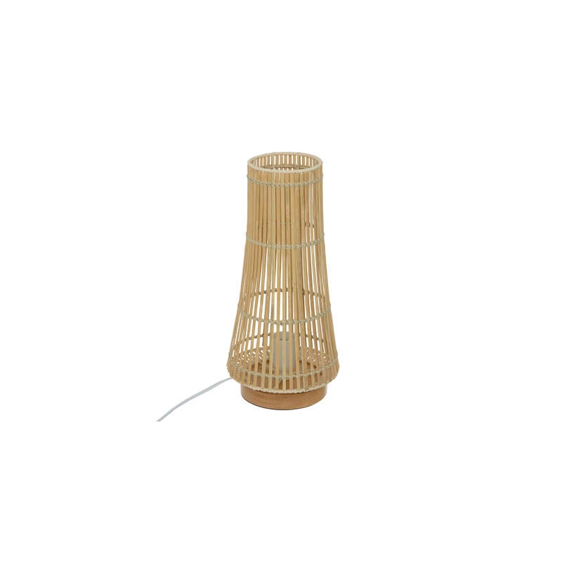 Lampe sans pied Mahé bambou naturel 38 cm