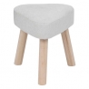 Tabouret d'appoint Thena ivoire