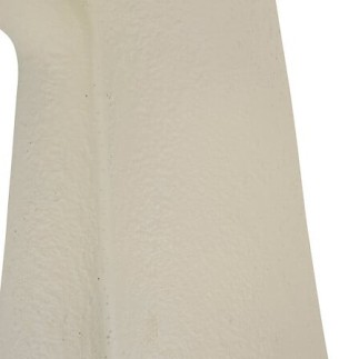 Statue visage Wonja résine blanc