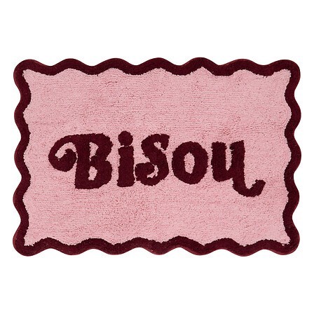 Tapis festons 90 x 60 cm coton