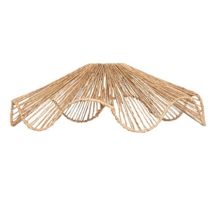 Abat-jour Gino 57,5cm jute