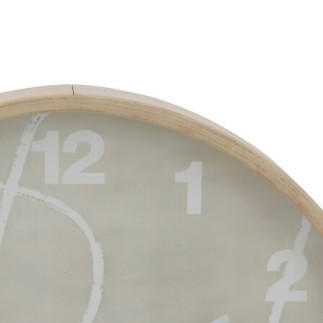 Horloge motif abstrait Greta diam 38 cm bois
