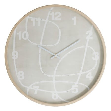 Horloge motif abstrait 38cm