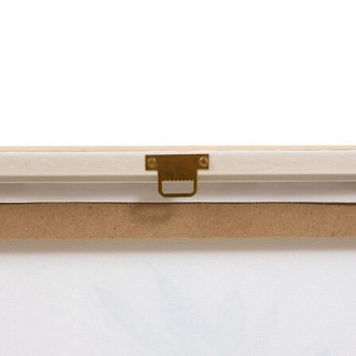 Toile imprimée olive Claudia 45 x 60 cm