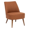 Fauteuil Gary ambre