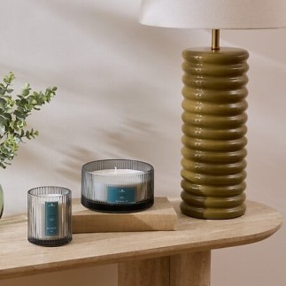 Bougie parfumée Albie 635 g pot verre thé