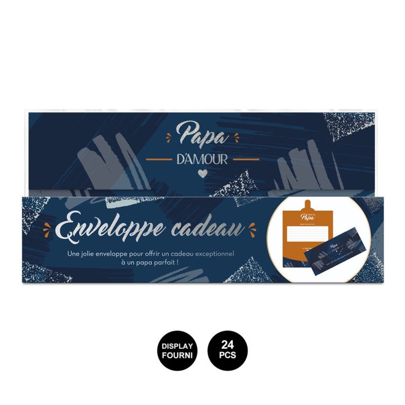 Enveloppe Carte Cadeau Papa