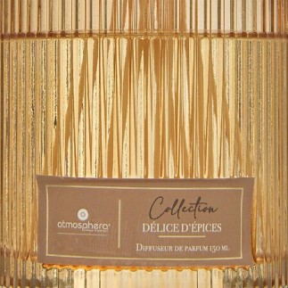 Diffuseur de parfum Albie 150 ml verre thé