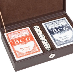 Jeu de cartes Jule vintage 19 x 12 x 5 cm