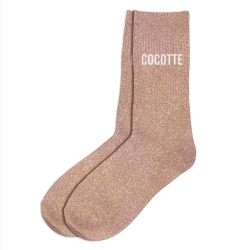 Chaussettes Paillettes "Cocotte"