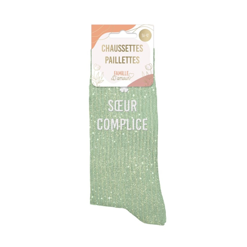 Chaussettes Paillettes Soeur Complice