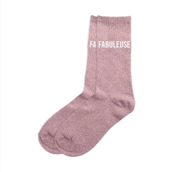 Chaussettes Paillettes Fabuleuse