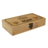 COFFRET EN BAMBOU POUR LE VIN 5 ACCESSOIRES