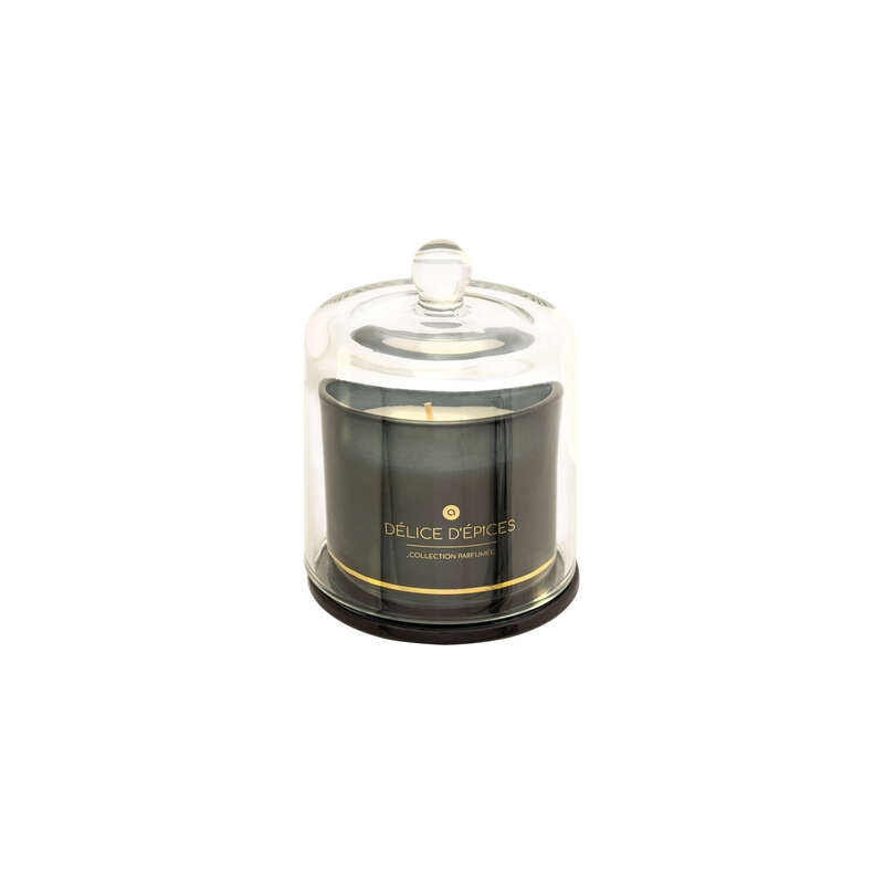 Bougie parfumée Ilae 240 g cloche verre épices