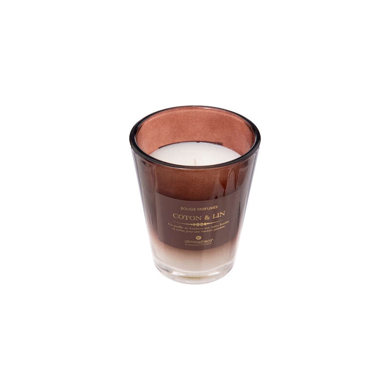 Bougie parfumée Alma 270 g pot verre coton