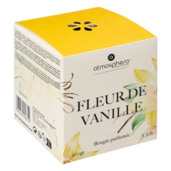 Bougie parfumée Oudy 200 g pot verre vanille