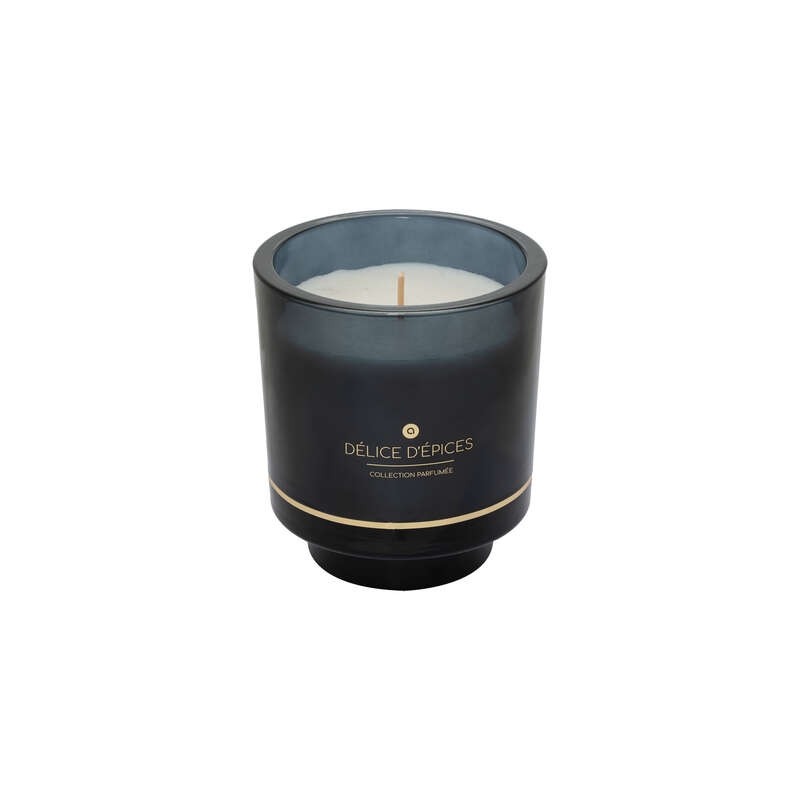 Bougie parfumée Ilae 225 g pot verre épices