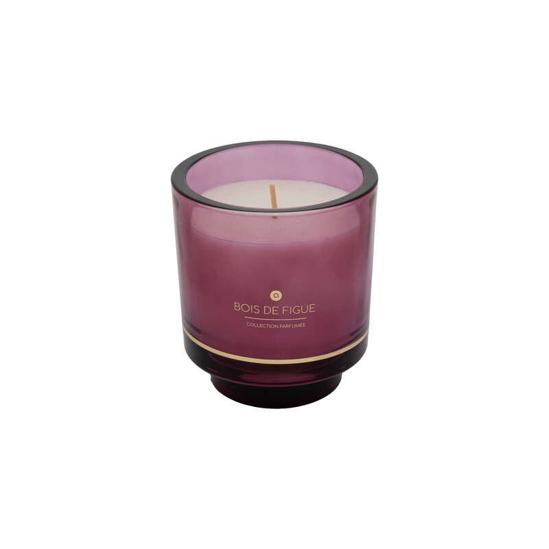 Bougie parfumée Ilae 225 g pot verre figue