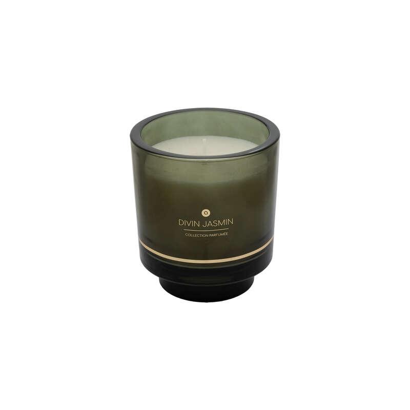 Bougie parfumée Ilae 225 g pot verre jasmin