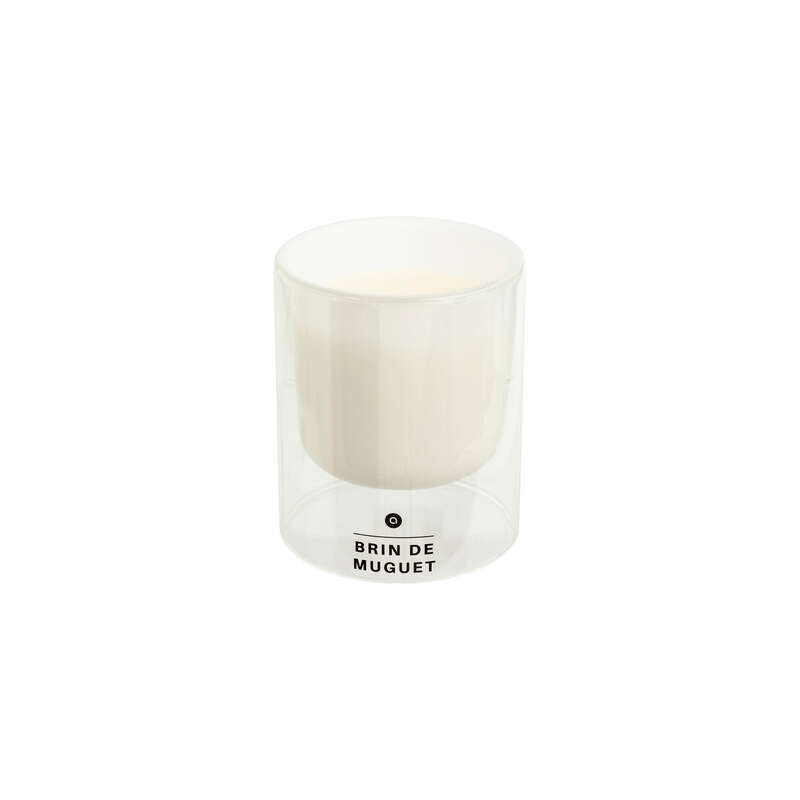 Bougie parfumée Ilan 220 g pot verre muguet