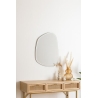 Miroir forme organique biseauté Aidan 60 x 58 cm