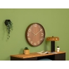 Horloge Ivana diam 55 cm bois marron