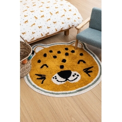 Tapis Léopard diam 90 cm