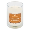 Bougie parfumée avec bijou Mily 220 g pot verre vanille